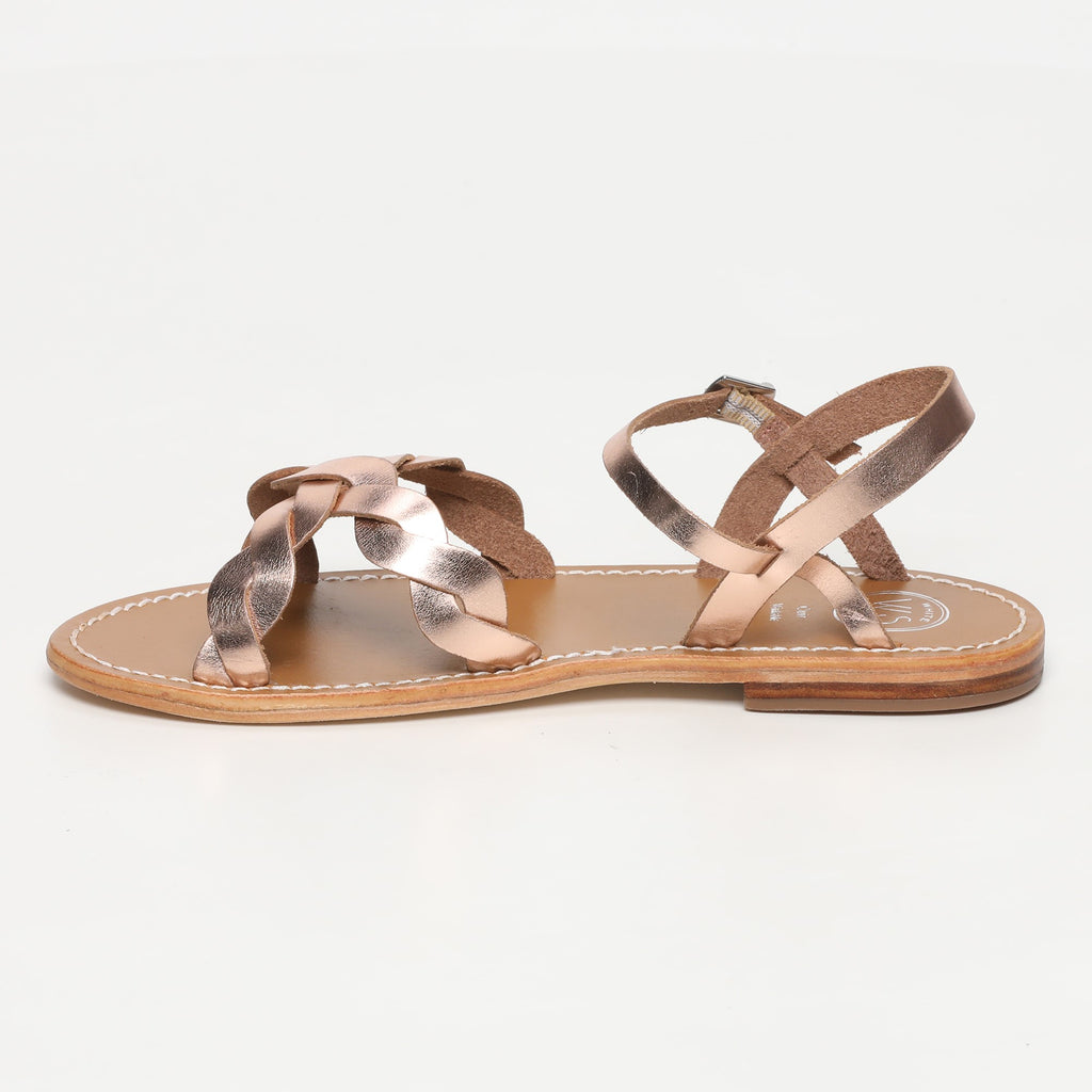 Sandales Alajar - Or Rose
