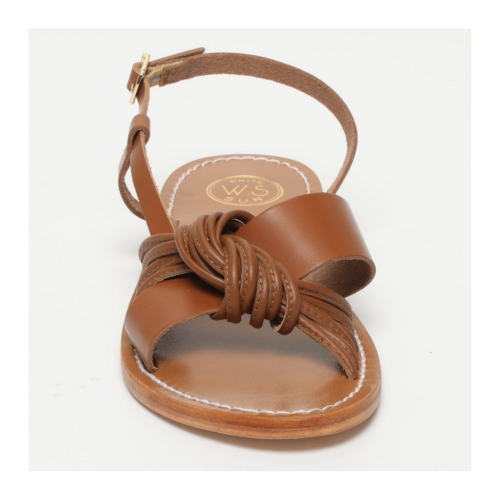White Sun - Sandales Beas - Marron Buff - Marron