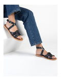 White Sun - Sandales Mela - Black Buff - Black