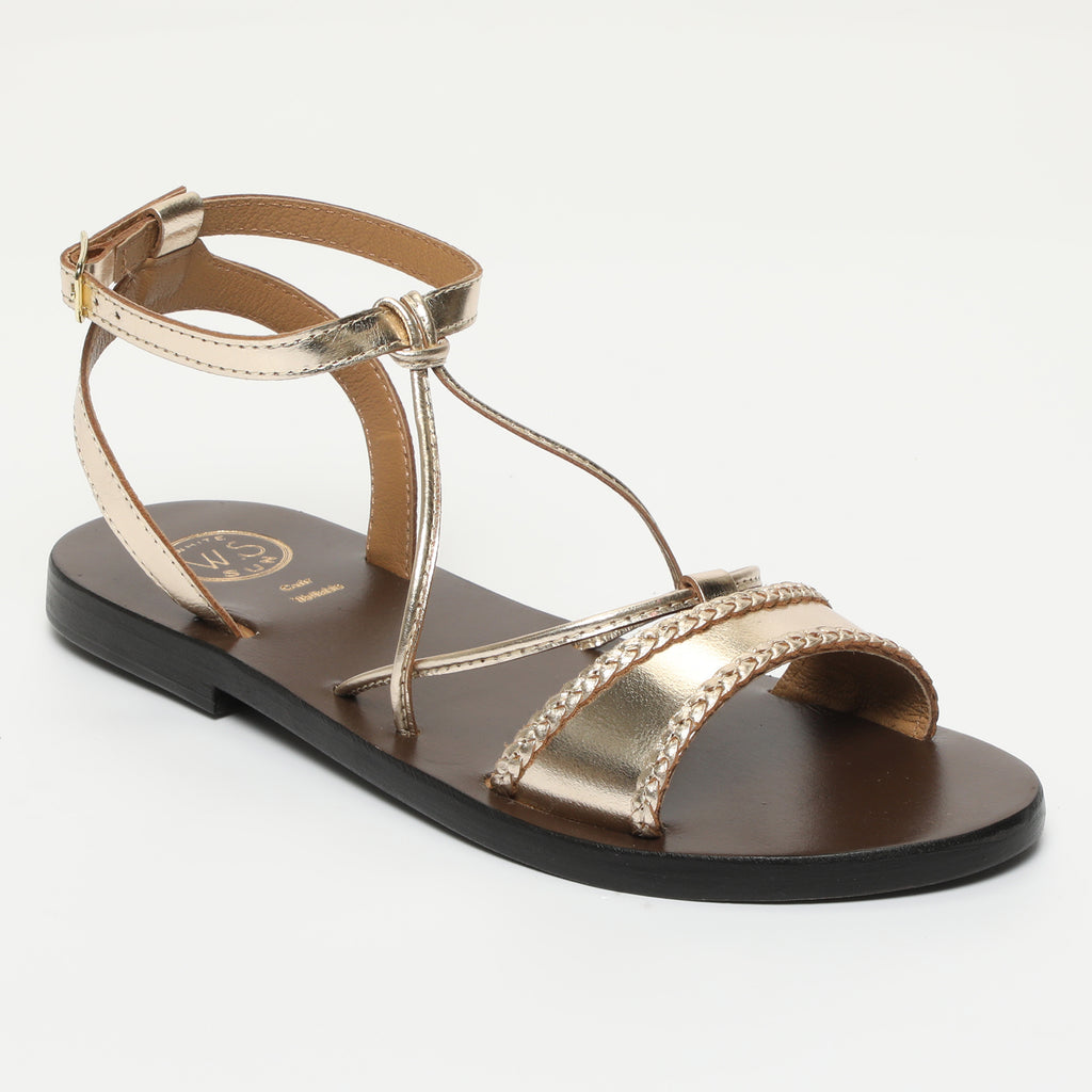 Sandales Emilie - Doré