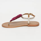 Sandales Catarina - Purple+Gold