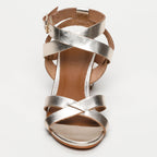 White Sun - Sandales Talon Anaba - Gold Buff - Doré