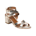 White Sun - Sandales Talon Anaba - Gold Buff - Doré