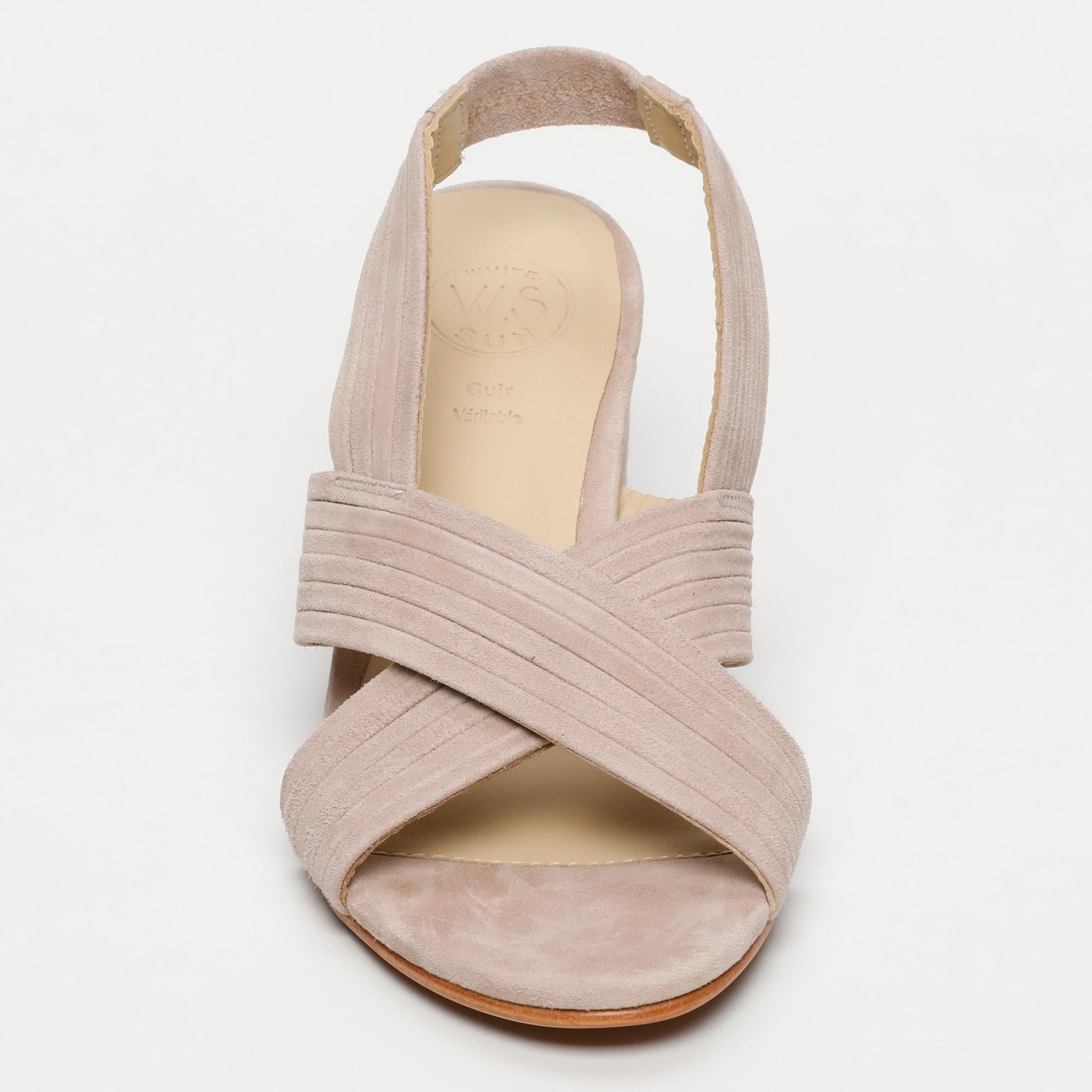 Sandales À Talons Isia - Light Beige