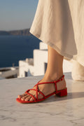 Sandales À Talons Deepakala - Strawberry