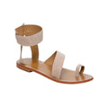 White Sun - Sandales Deeva - Light Beige Goat Suede - Light Beige