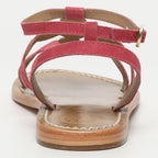 White Sun - Sandales Thuja - Raspberry Goat Suede - Raspberry
