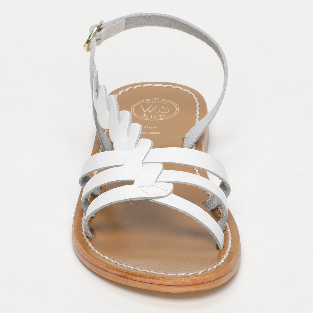 White Sun - Sandales Satyre - White Buff - White