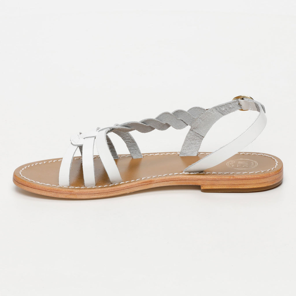 White Sun - Sandales Satyre - White Buff - White