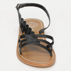 Sandales Satyre - Croco Noir