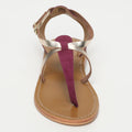 Sandales Scriptura - Violet & Or