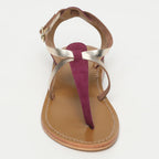 Sandales Scriptura - Violet & Or