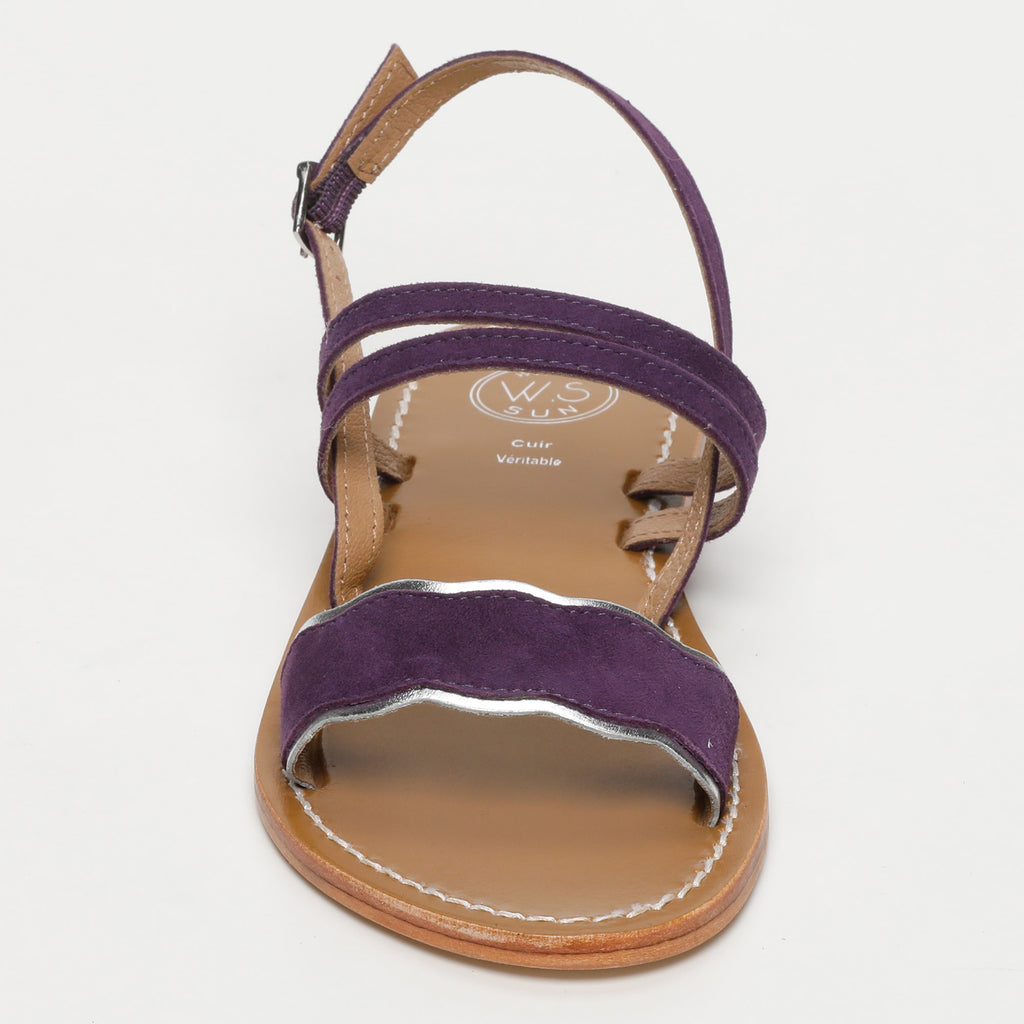 Sandales Bacis - Argent