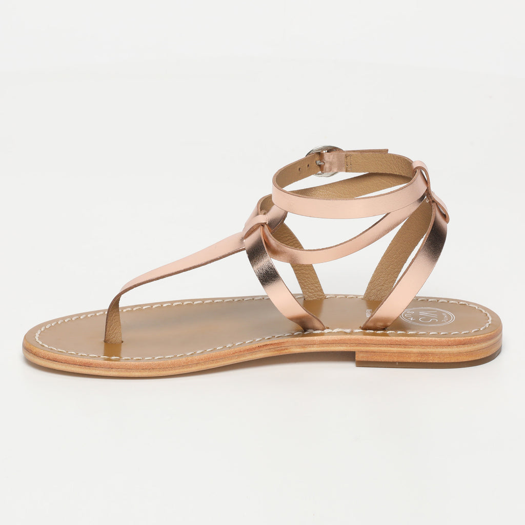 Sandales Esther - Or Rose