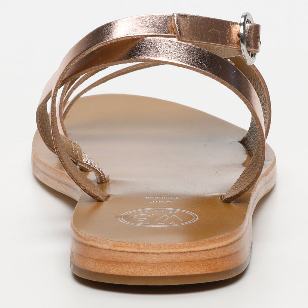 Sandales Delaram - Or Rose