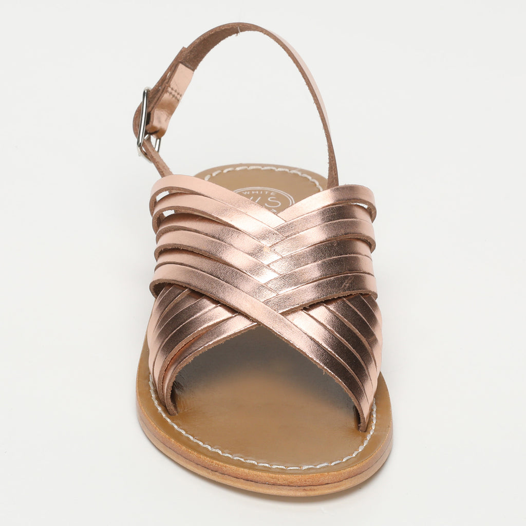 Sandales Trinity - Or Rose
