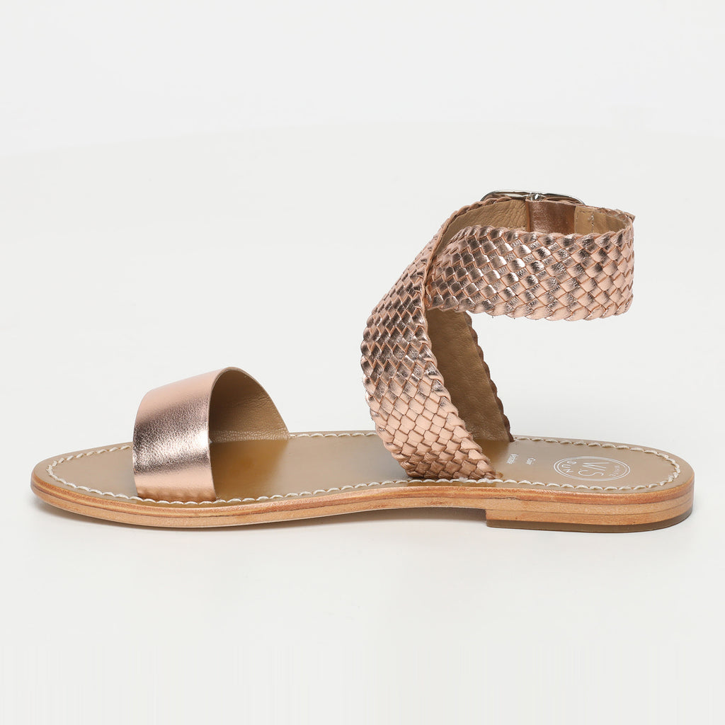 Sandales Tinsley - Or Rose