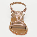 Sandales Tara - Or Rose