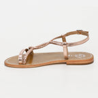 Sandales Tara - Or Rose