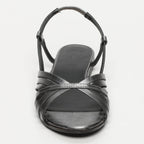 White Sun - Sandales Babitha - Pewter Goat Leather - Pewter