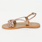 White Sun - Sandales Katy - Rosegold Buff - Rose