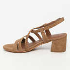 Sandales À Talons Cudrang - Camel