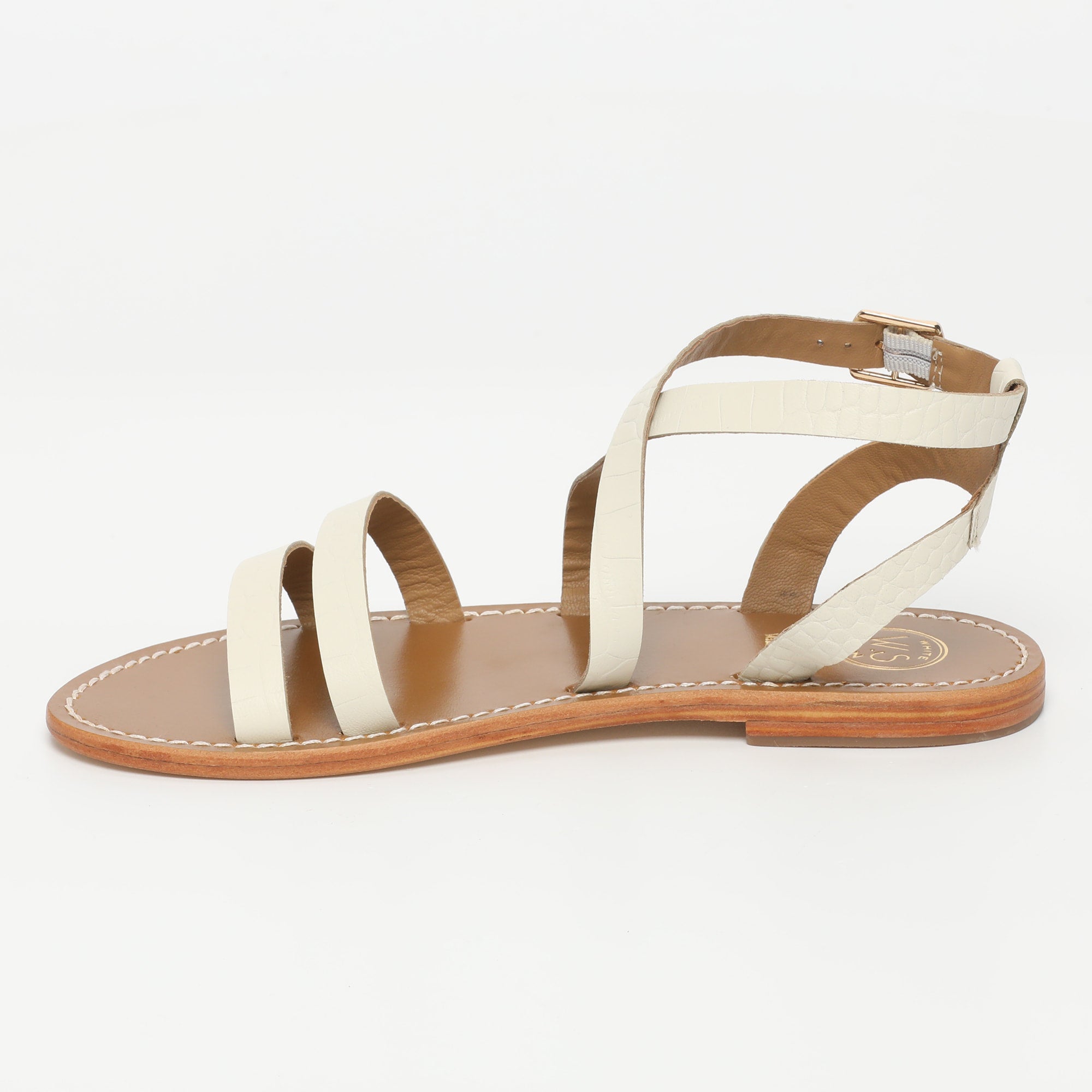 Sandales Lesia - White Croco