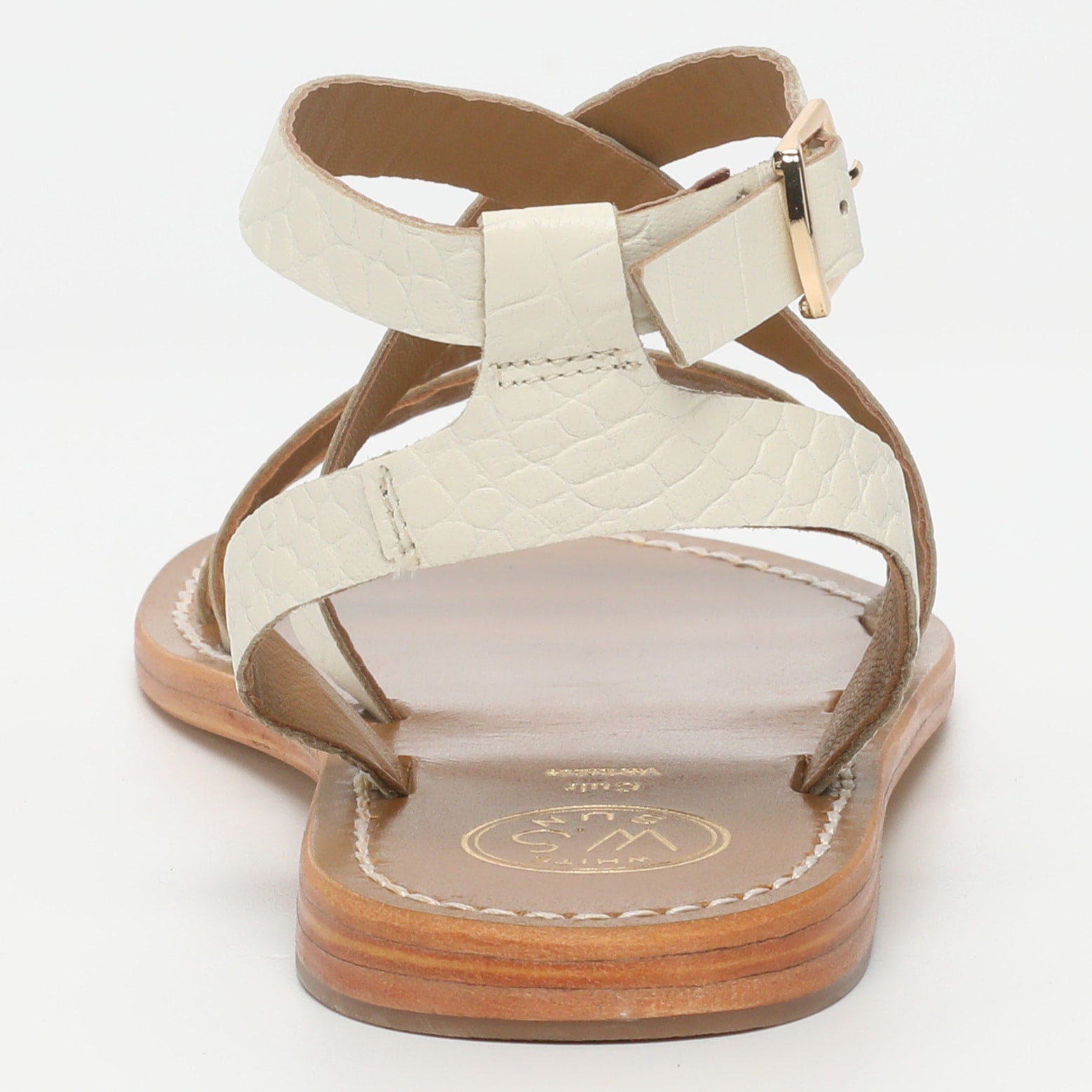 Sandales Lesia - White Croco