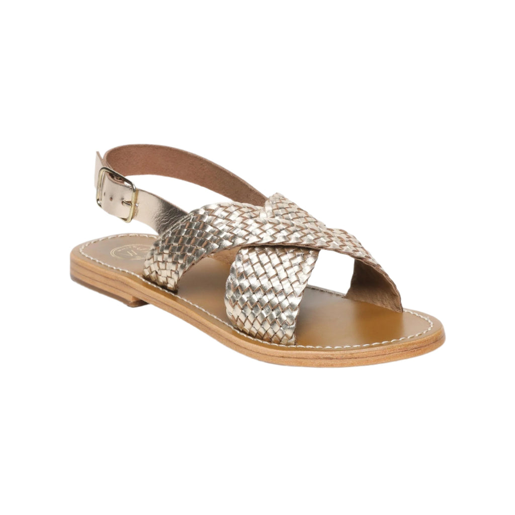 White Sun - Sandales Monica - Gold Buff - Doré
