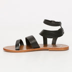 Sandales Oasis - Black Croco