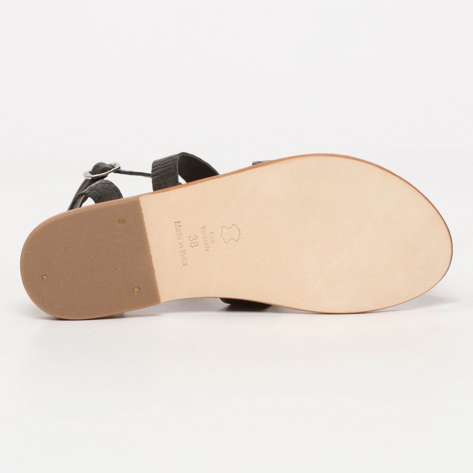 Sandales Oasis - Black Croco