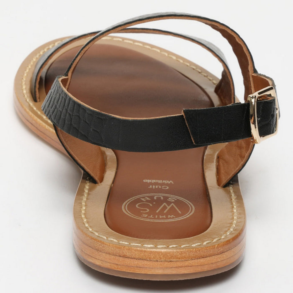 Sandales Giovanna - Black Croco