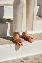 Mules Candida - Camel