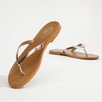 White Sun - Mules Boavista - Rosegold Goat Leather - Rosegold