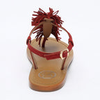 White Sun - Sandales Hydatina - Red Goat Suede - Rouge