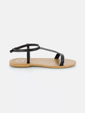 Sandales Digitalis - Black+Silver