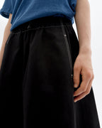 Falda midi paper touch Olatz sostenible - 3