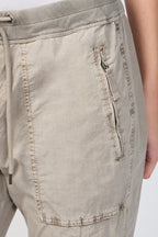 Pantalon Utilitaire À Poches Zippées - Pigment Minéral - Femme