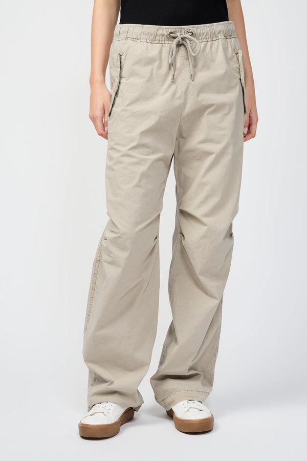 Pantalon Large En Popeline Suplima Stch - Pigment String - Femme