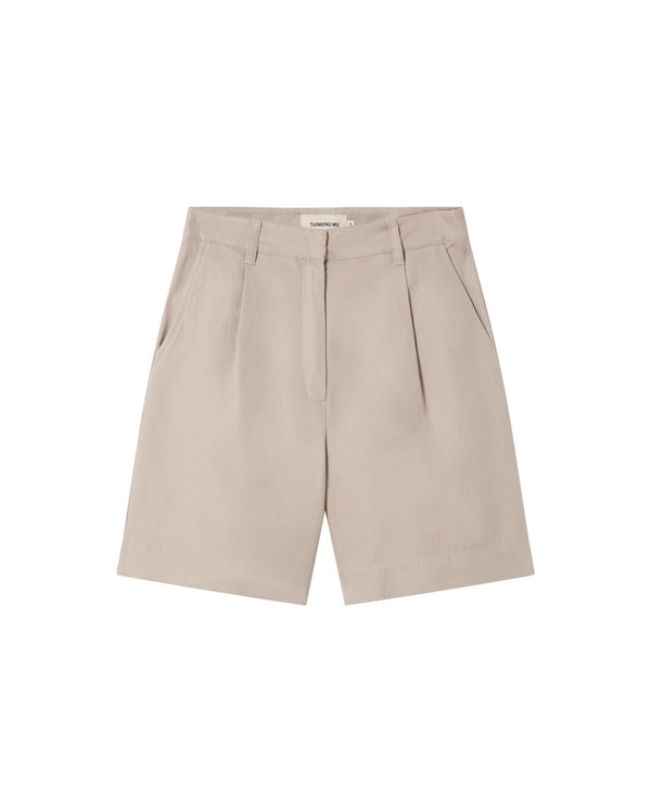 Short crudo hemp Lia sostenible - silueta 1