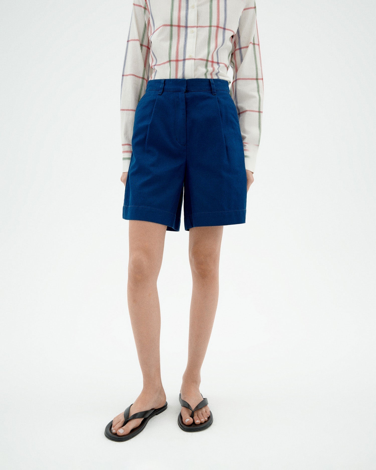 Short azul hemp Lia sostenible-1