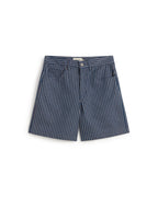 Shorts rayas tinte natural railway Luisa sostenible silueta - 1