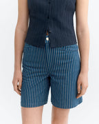 Shorts rayas tinte natural railway Luisa sostenible - 3