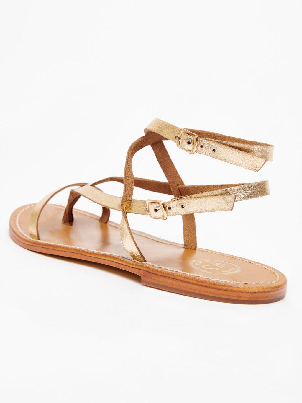 White Sun - Sandales Ceara - Dark Gold Buff - Dark Gold