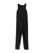 Combinaison Tencil Linen Blend Romper - Noir - Femme