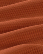 Top rib rojo Julia sostenible silueta - 2