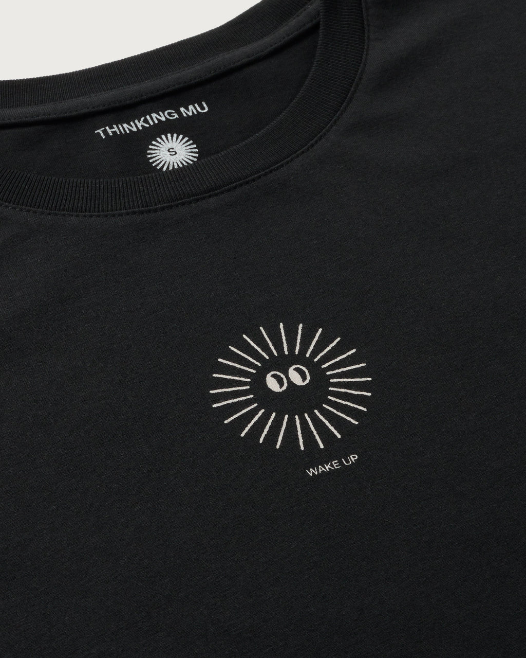 Camiseta negra soleil Ida - silueta 2