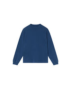 Camiseta gruesa azul hemp Freire sostenible - silueta 1