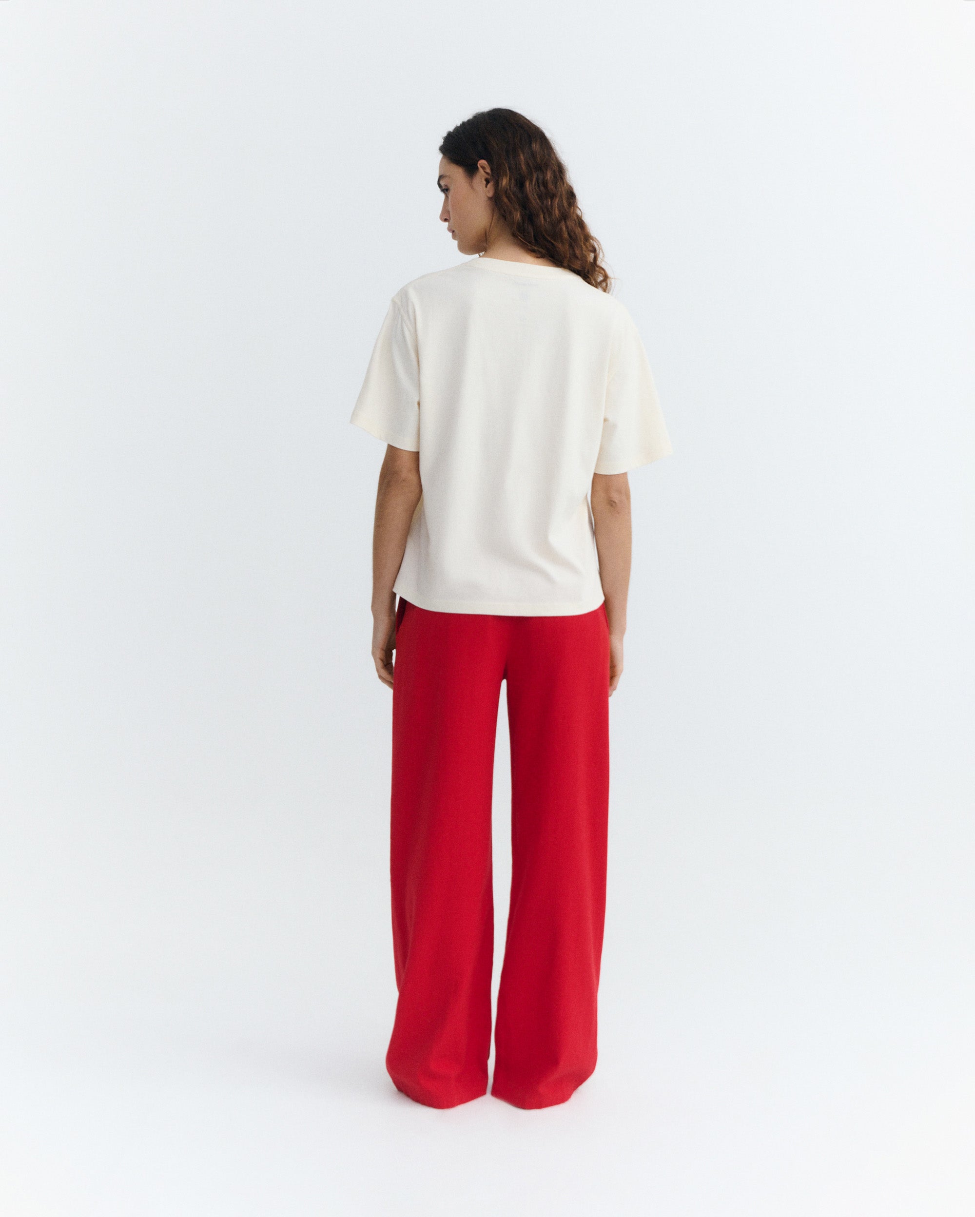 Camiseta patch bordado shell Lucia sostenible - 3
