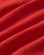 Camiseta slim roja Mirna-R sostenible silueta - 2